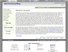 Tablet Screenshot of matchmaking-blog.wikidot.com