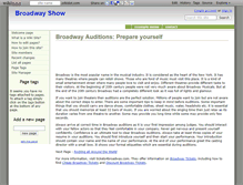 Tablet Screenshot of broadway-show.wikidot.com
