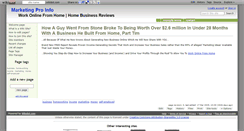 Desktop Screenshot of marketingproinfo.wikidot.com