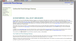 Desktop Screenshot of collinsvilleflooddamagecleanup.wikidot.com
