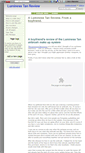 Mobile Screenshot of luminesstanreview.wikidot.com