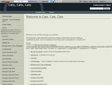 Tablet Screenshot of cats.wikidot.com