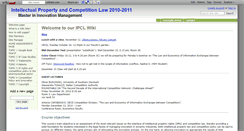 Desktop Screenshot of ipcl2010.wikidot.com