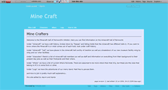 Desktop Screenshot of minecraft.wikidot.com