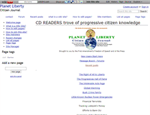 Tablet Screenshot of planetliberty.wikidot.com