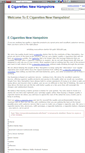 Mobile Screenshot of ecigarettesnewhampshire.wikidot.com