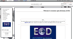 Desktop Screenshot of economy-od.wikidot.com