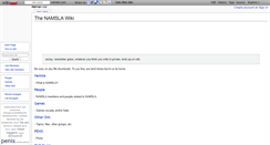 Desktop Screenshot of namsla.wikidot.com