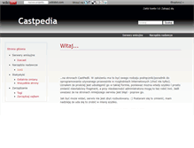 Tablet Screenshot of castpedia.wikidot.com