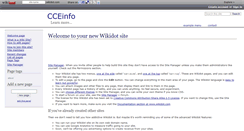 Desktop Screenshot of cceinfo.wikidot.com