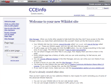 Tablet Screenshot of cceinfo.wikidot.com