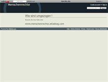 Tablet Screenshot of menschenrechte.wikidot.com