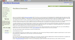 Desktop Screenshot of ipodmovie-downloads.wikidot.com