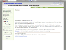 Tablet Screenshot of independent-review.wikidot.com