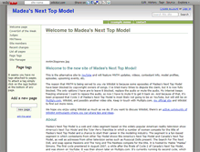 Tablet Screenshot of madeasnexttopmodel.wikidot.com