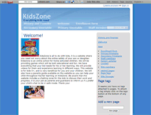Tablet Screenshot of kidszone.wikidot.com