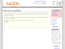 Tablet Screenshot of burbank.wikidot.com