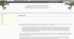 Desktop Screenshot of annie-david-italy.wikidot.com