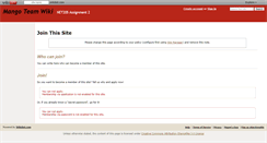 Desktop Screenshot of mangoteam.wikidot.com