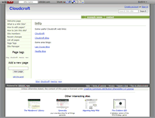 Tablet Screenshot of cloudcroft.wikidot.com