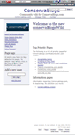 Mobile Screenshot of conservablogs.wikidot.com