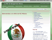 Tablet Screenshot of managerzonemexico.wikidot.com