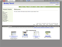 Tablet Screenshot of bobby-tench.wikidot.com