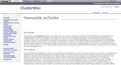 Desktop Screenshot of clusterwiki.wikidot.com