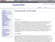 Tablet Screenshot of clusterwiki.wikidot.com