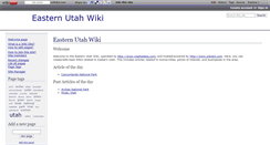 Desktop Screenshot of easternutah.wikidot.com