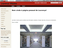 Tablet Screenshot of lorenzo.wikidot.com
