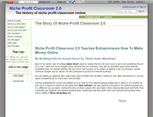 Tablet Screenshot of niche-profit-classroom.wikidot.com