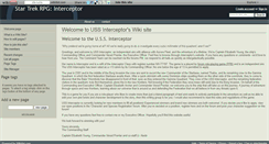 Desktop Screenshot of interceptor.wikidot.com