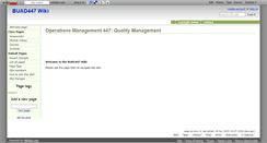 Desktop Screenshot of buad447.wikidot.com