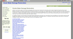 Desktop Screenshot of ocalawaterdamage.wikidot.com