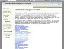 Tablet Screenshot of ocalawaterdamage.wikidot.com