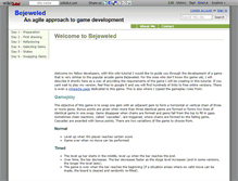 Tablet Screenshot of bejeweled.wikidot.com
