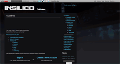 Desktop Screenshot of insilico.wikidot.com