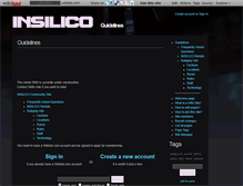 Tablet Screenshot of insilico.wikidot.com