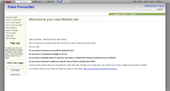 Desktop Screenshot of falsefavourites.wikidot.com