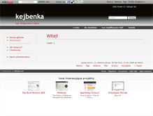 Tablet Screenshot of kejbenka.wikidot.com