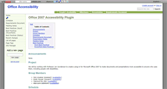 Desktop Screenshot of officeaccessibility.wikidot.com