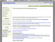 Tablet Screenshot of learntolearn.wikidot.com