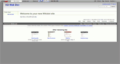 Desktop Screenshot of kdwebdev.wikidot.com