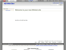 Tablet Screenshot of kdwebdev.wikidot.com
