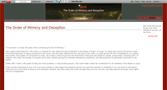 Desktop Screenshot of mad.wikidot.com