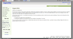 Desktop Screenshot of digital-wiki.wikidot.com