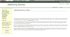 Desktop Screenshot of addictinggames1.wikidot.com