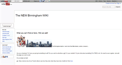 Desktop Screenshot of birmingham.wikidot.com