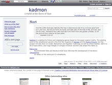 Tablet Screenshot of kadmon.wikidot.com